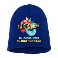 Twists And Turns VBS Follow Jesus Change The Games Short Acrylic Beanie