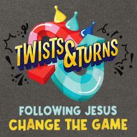 Twists And Turns VBS Follow Jesus Change The Games Cotton Canvas Backpack