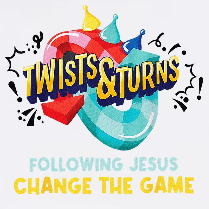 Twists And Turns VBS Follow Jesus Change The Games Garment-Dyed Sweatshirt