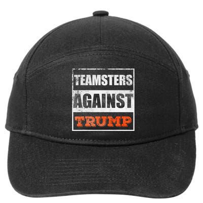 Teamsters Against Trump 7-Panel Snapback Hat