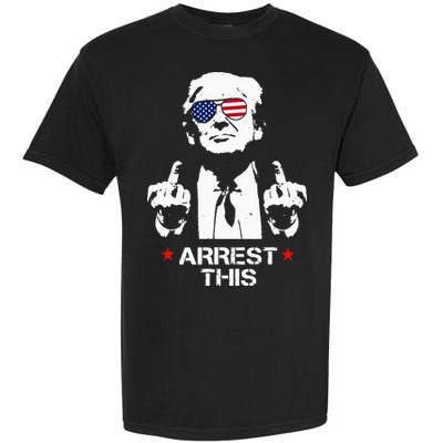 Trump Arrest This Garment-Dyed Heavyweight T-Shirt
