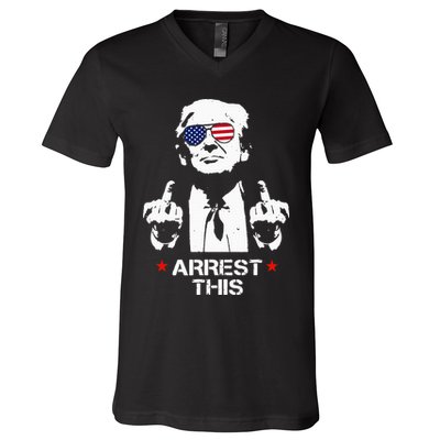 Trump Arrest This V-Neck T-Shirt