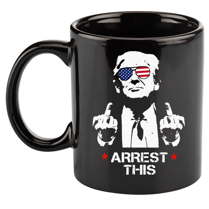 Trump Arrest This 11oz C Handle Ceramic Mug