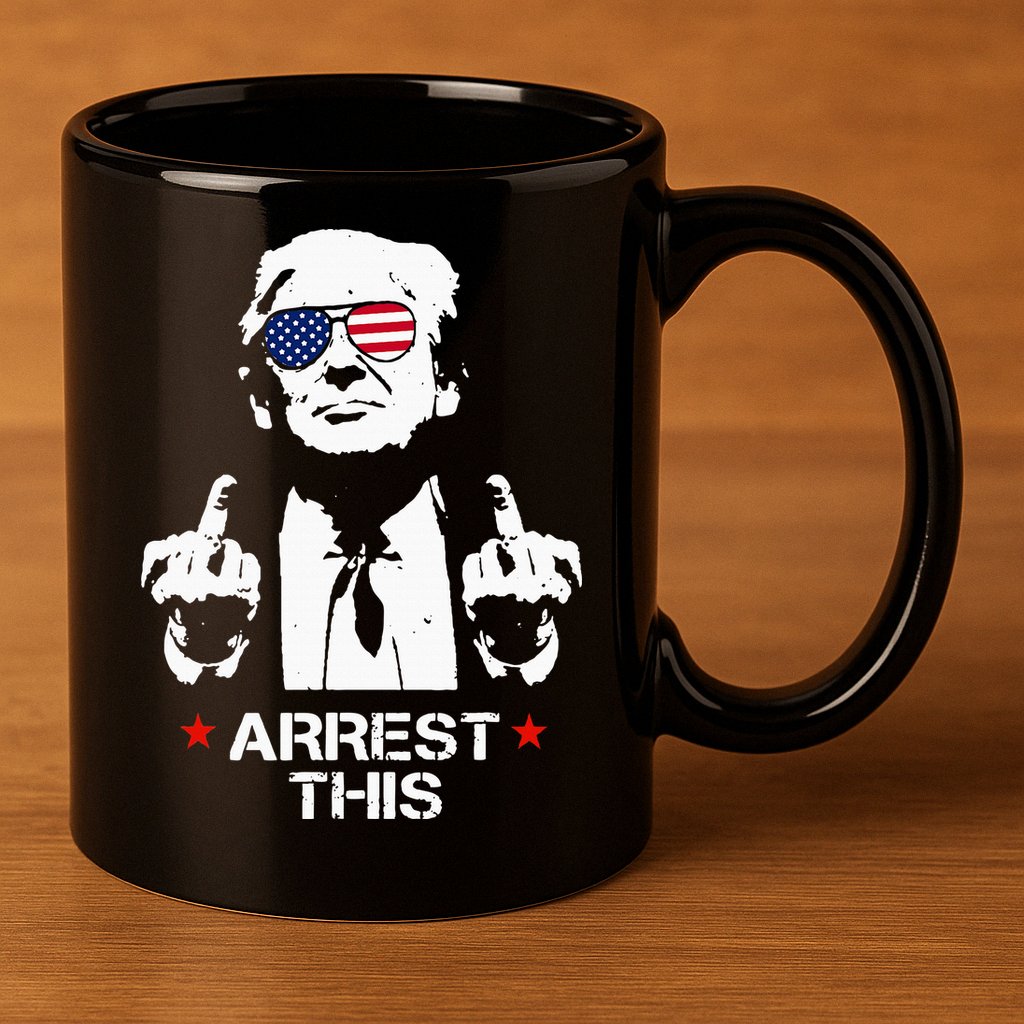 Trump Arrest This 11oz C Handle Ceramic Mug