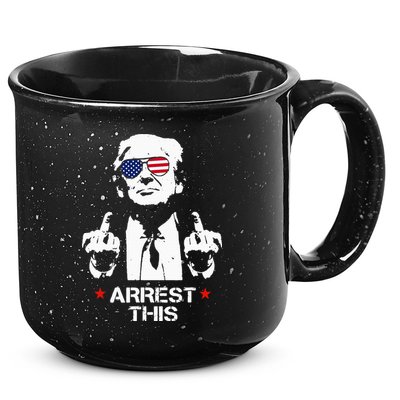 Trump Arrest This 15oz Campfire Ceramic Mug