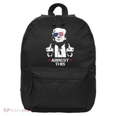 Trump Arrest This 16 in Basic Backpack