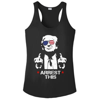 Trump Arrest This Ladies PosiCharge Competitor Racerback Tank
