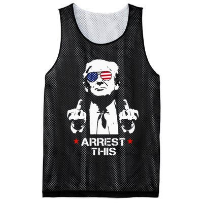 Trump Arrest This Mesh Reversible Basketball Jersey Tank