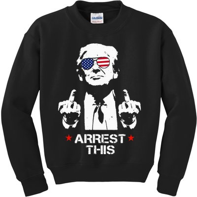 Trump Arrest This Kids Sweatshirt