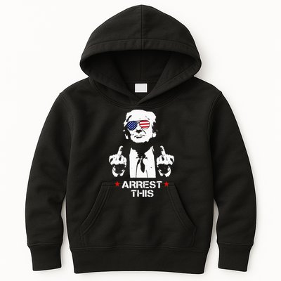 Trump Arrest This Kids Hoodie