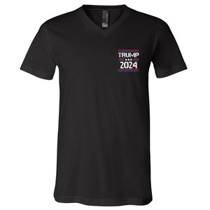 Trump Arrest This 2 Side V-Neck T-Shirt