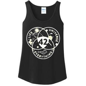 The Answer To Life The Universe And Everything 42 Ladies Essential Tank