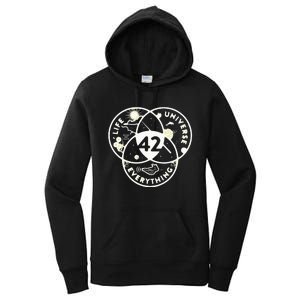 The Answer To Life The Universe And Everything 42 Women's Pullover Hoodie