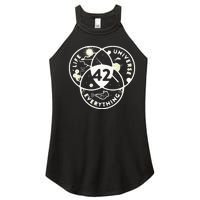 The Answer To Life The Universe And Everything 42 Women's Perfect Tri Rocker Tank