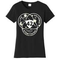 The Answer To Life The Universe And Everything 42 Women's T-Shirt