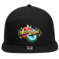Twist And Turns Fowling Jesus Changes The Game 7 Panel Mesh Trucker Snapback Hat