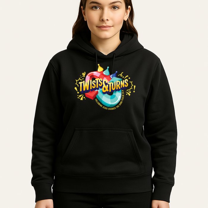 Twist And Turns Fowling Jesus Changes The Game Hoodie