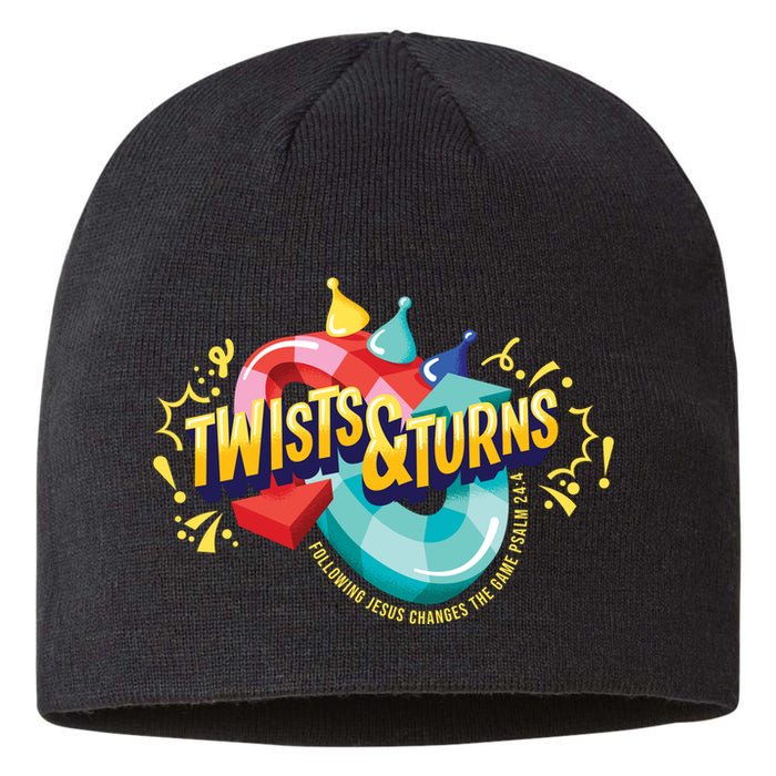 Twist And Turns Fowling Jesus Changes The Game Sustainable Beanie