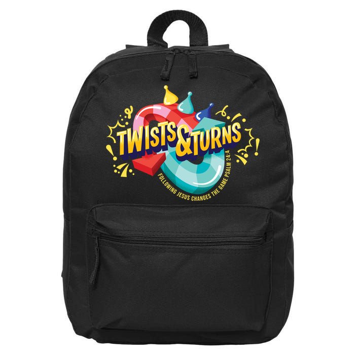 Twist And Turns Fowling Jesus Changes The Game 16 in Basic Backpack