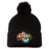 Twist And Turns Fowling Jesus Changes The Game Pom Pom 12in Knit Beanie