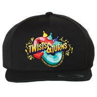 Twist And Turns Fowling Jesus Changes The Game Wool Snapback Cap