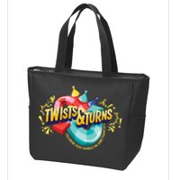 Twist And Turns Fowling Jesus Changes The Game Zip Tote Bag