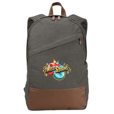 Twist And Turns Fowling Jesus Changes The Game Cotton Canvas Backpack