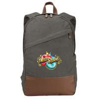 Twist And Turns Fowling Jesus Changes The Game Cotton Canvas Backpack