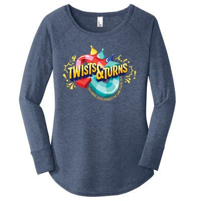 Twist And Turns Fowling Jesus Changes The Game Women's Perfect Tri Tunic Long Sleeve Shirt