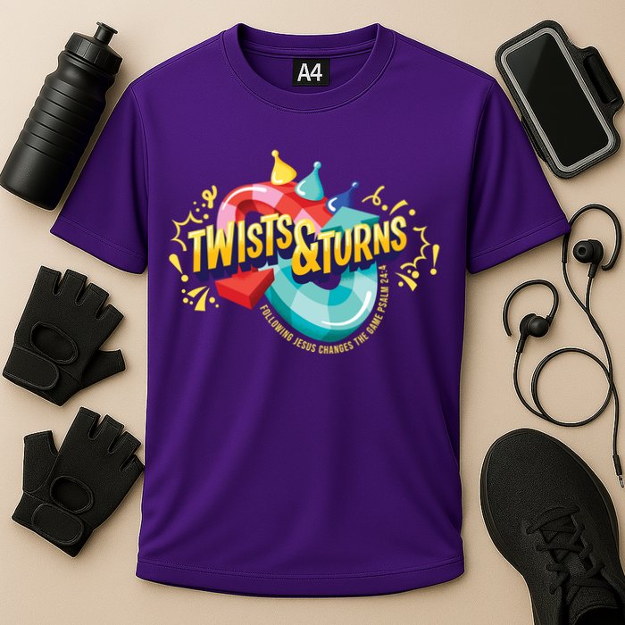 Twist And Turns Fowling Jesus Changes The Game Performance Shirt