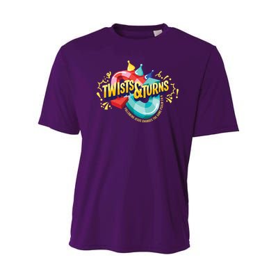 Twist And Turns Fowling Jesus Changes The Game Youth Performance Sprint T-Shirt