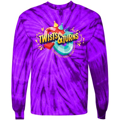 Twist And Turns Fowling Jesus Changes The Game Tie-Dye Long Sleeve Shirt