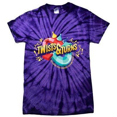Twist And Turns Fowling Jesus Changes The Game Tie-Dye T-Shirt