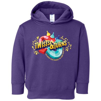 Twist And Turns Fowling Jesus Changes The Game Toddler Hoodie