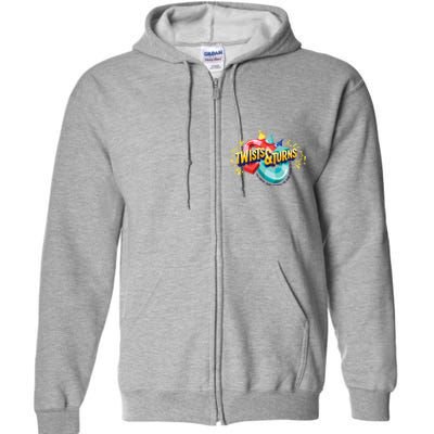 Twist And Turns Fowling Jesus Changes The Game Full Zip Hoodie