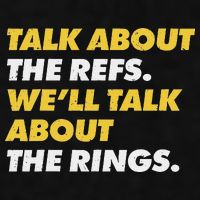 Talk About The Refs WeLl Talk About The Rings Kc Fan Ladies PosiCharge Tri-Blend Wicking Tank