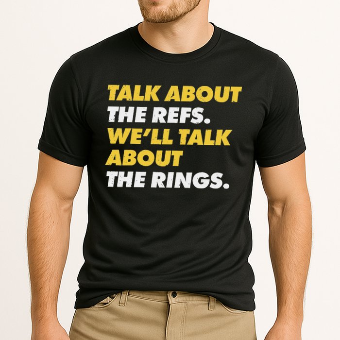 Talk About The Refs WeLl Talk About The Rings Kc Fan Cooling Performance Crew T-Shirt