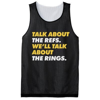 Talk About The Refs WeLl Talk About The Rings Kc Fan Mesh Reversible Basketball Jersey Tank