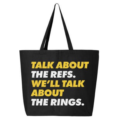 Talk About The Refs WeLl Talk About The Rings Kc Fan 25L Jumbo Tote