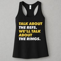 Talk About The Refs WeLl Talk About The Rings Kc Fan Womens Tank Top