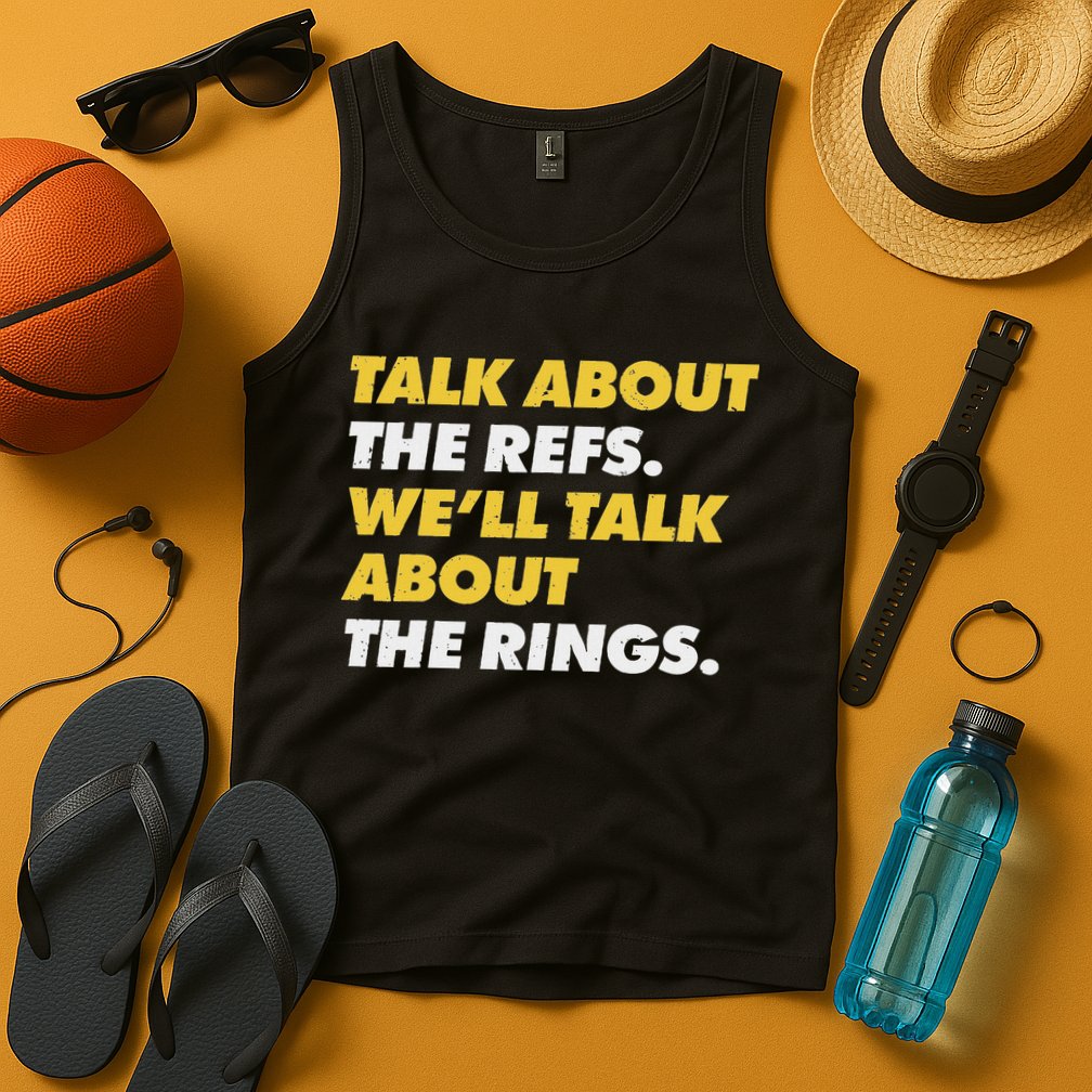 Talk About The Refs WeLl Talk About The Rings Kc Fan Tank Top