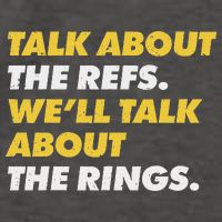 Talk About The Refs WeLl Talk About The Rings Kc Fan Vector Backpack