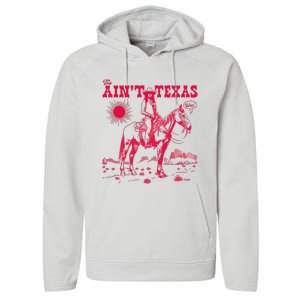 This AinT Texas  Cowgirl Performance Fleece Hoodie