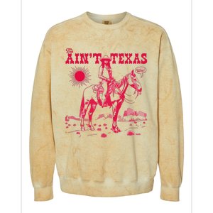 This AinT Texas  Cowgirl Colorblast Crewneck Sweatshirt