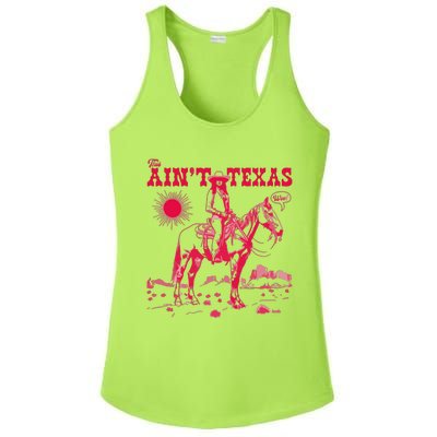 This AinT Texas  Cowgirl Ladies PosiCharge Competitor Racerback Tank