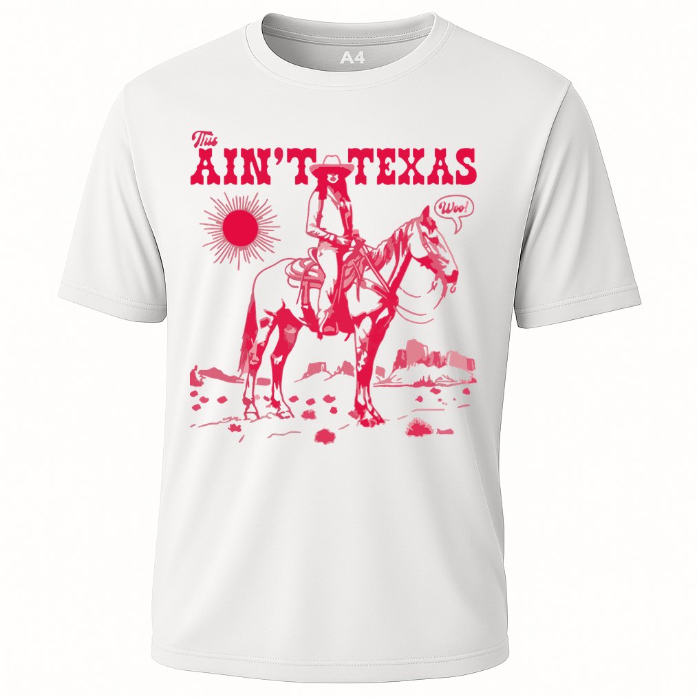 This AinT Texas  Cowgirl Cooling Performance Crew T-Shirt