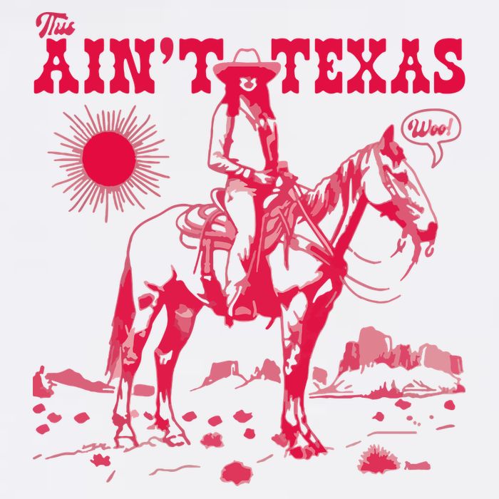 This AinT Texas  Cowgirl Cooling Performance Crew T-Shirt