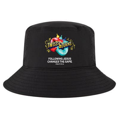 Twists And Turns VBS Vibes Christian Games Cool Comfort Performance Bucket Hat