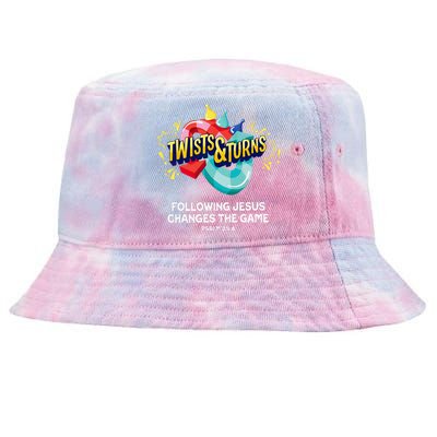 Twists And Turns VBS Vibes Christian Games Tie-Dyed Bucket Hat