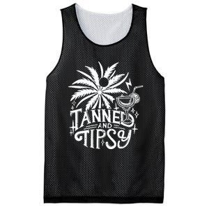 Tanned And Tipsy Mesh Reversible Basketball Jersey Tank